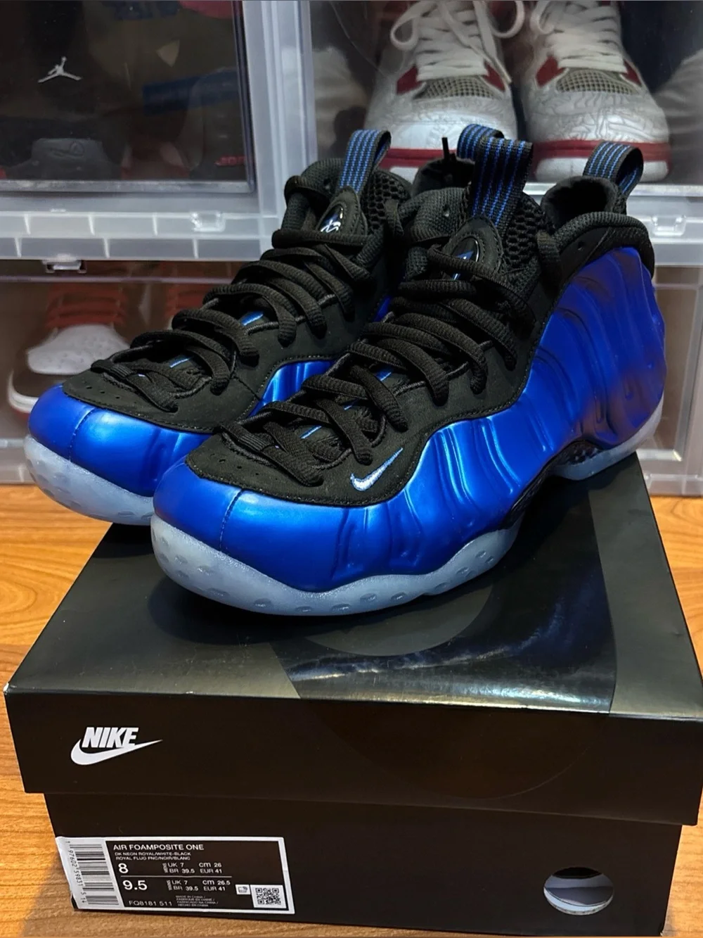 Nike Air Foamposite One ‘Royal’ FQ8181-511 Basketball Shoes Men’s Size 8 NWB
